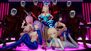 ?MMD?Blue Archive AFTER PARTY - blue archive animation on Crohasit